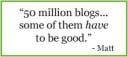 50 millones de blogs