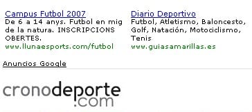 Nuevo estilo de texto en anuncios adsense