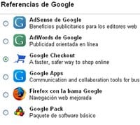 Referencias de Google