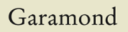 Garamond
