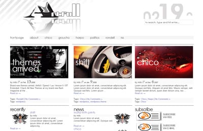 tema wp artfull