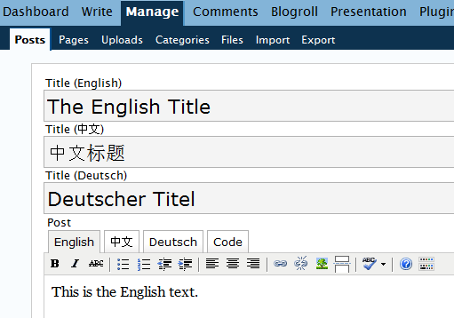qTranslate