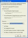 WinPDF opciones de seguridad