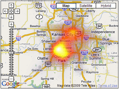 Mapas de Calor para Google Maps