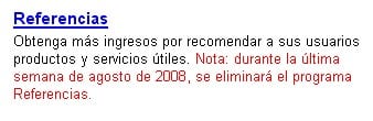 Referencias de Google