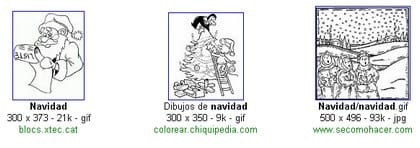 colorear imágenes en navidad