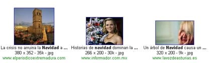 noticias de navidad en google image search