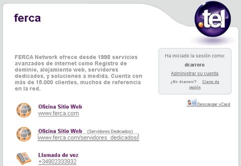 ferca.tel - dominios .tel