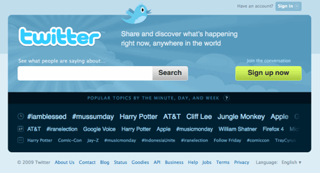 nuevo diseño web twitter