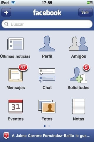facebook 3.0 para ipod touch e iphone