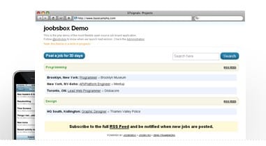 joobsbox demo