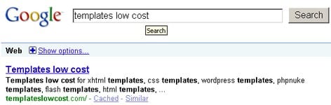 templates low cost