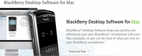 blackverry desktop manager para OS X
