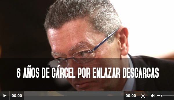 Gallardón y las ley de las descargas