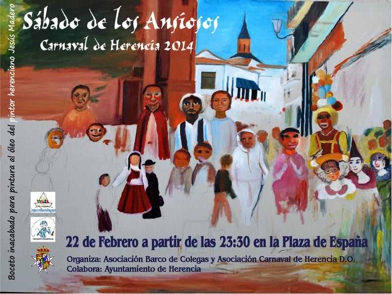 Sin tiempo para escribir.205 y Carnaval de Herencia