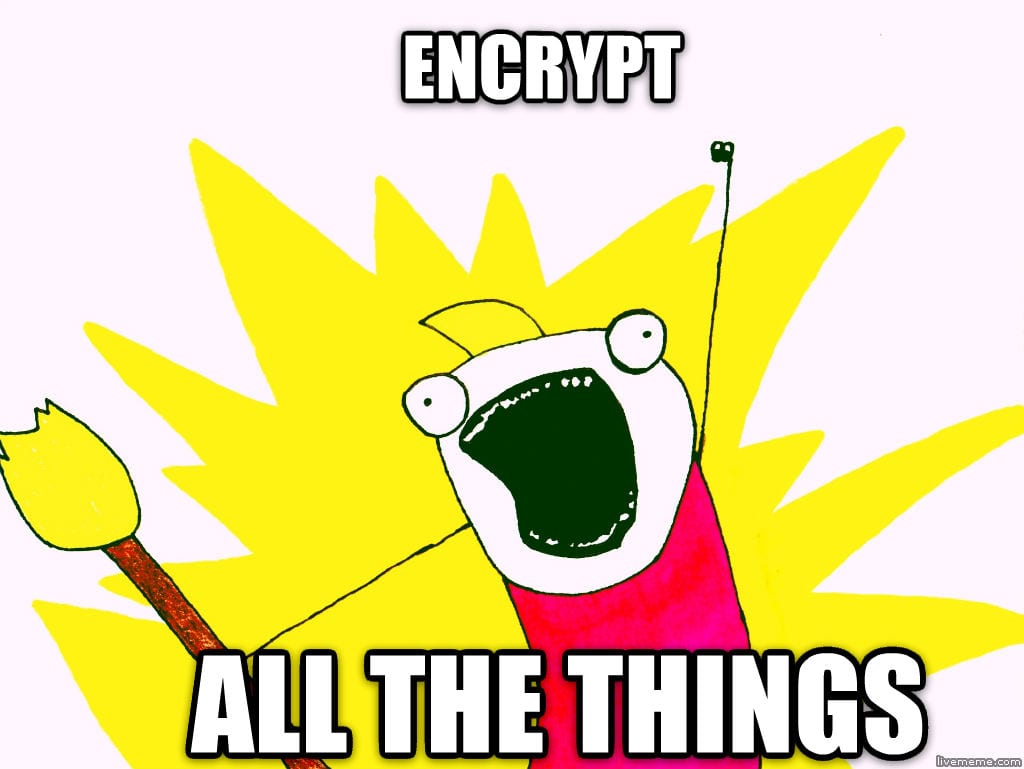 encrypt all the things - cifrado de todo