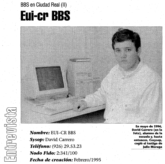 Viajando en el tiempo: SysOp de una BBS en 1997 y Fidonet en España