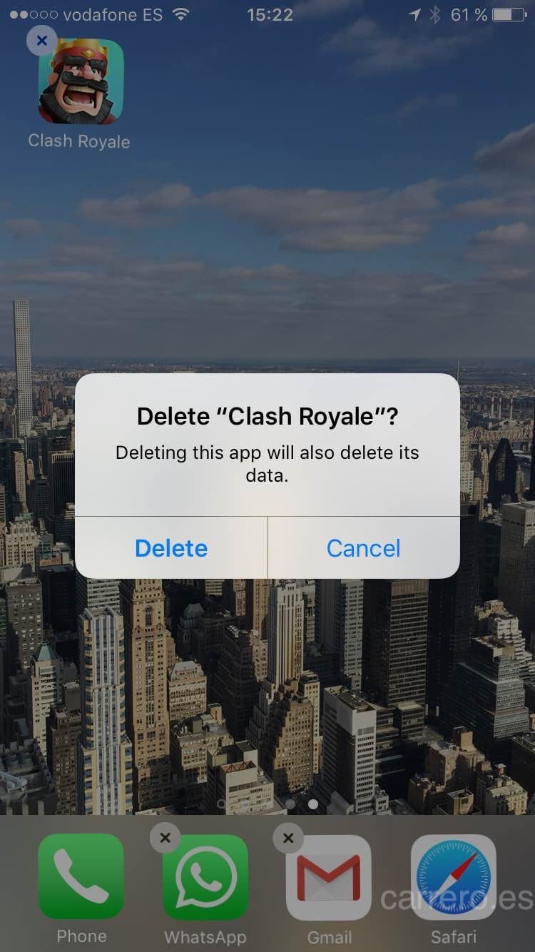 eliminar clash royale y superar el juego para siempre