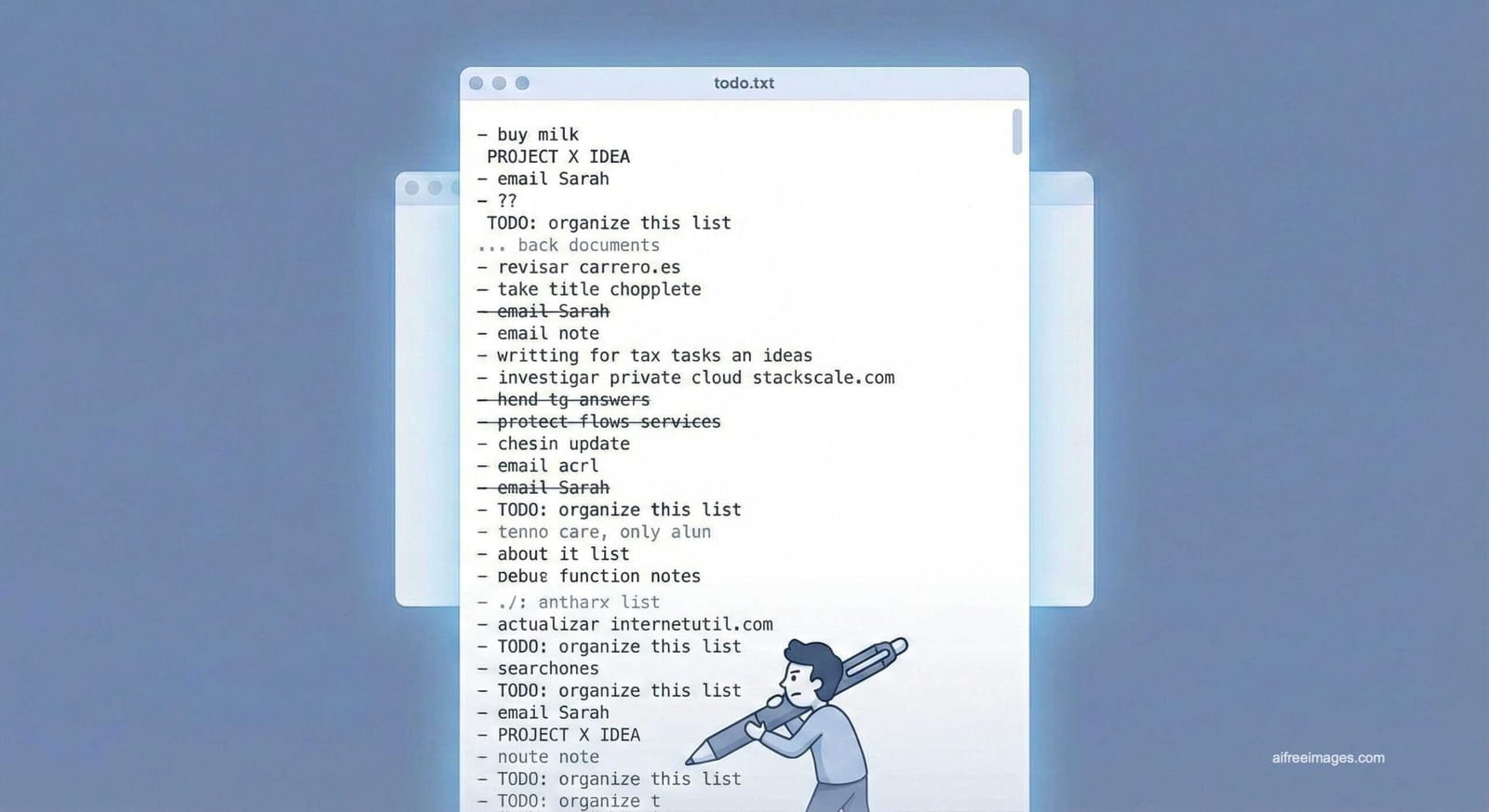 Mi “sistema de productividad” no es perfecto (y justo por eso funciona)