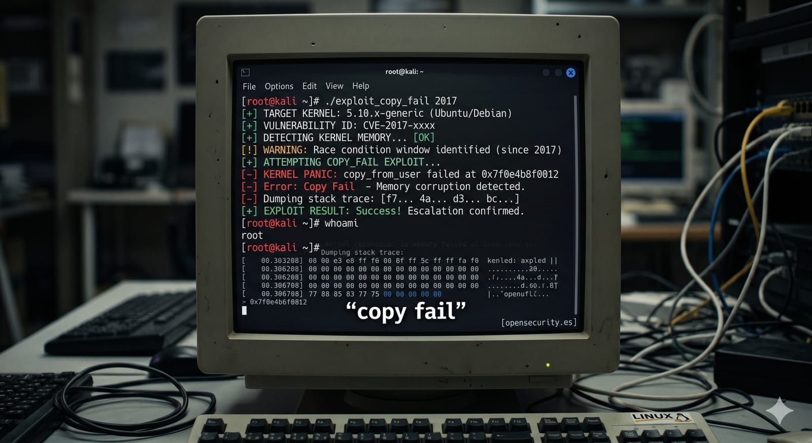 Copy Fail y la falsa sensación de seguridad en nuestros sistemas