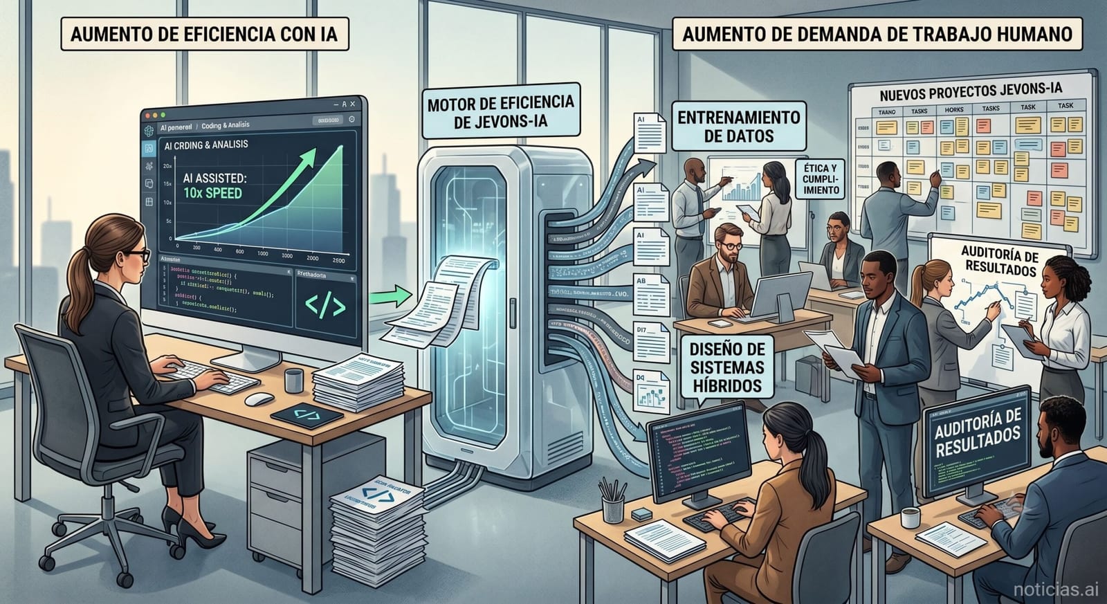 AI Isn't Destroying Jobs: It's Changing the Price of Work